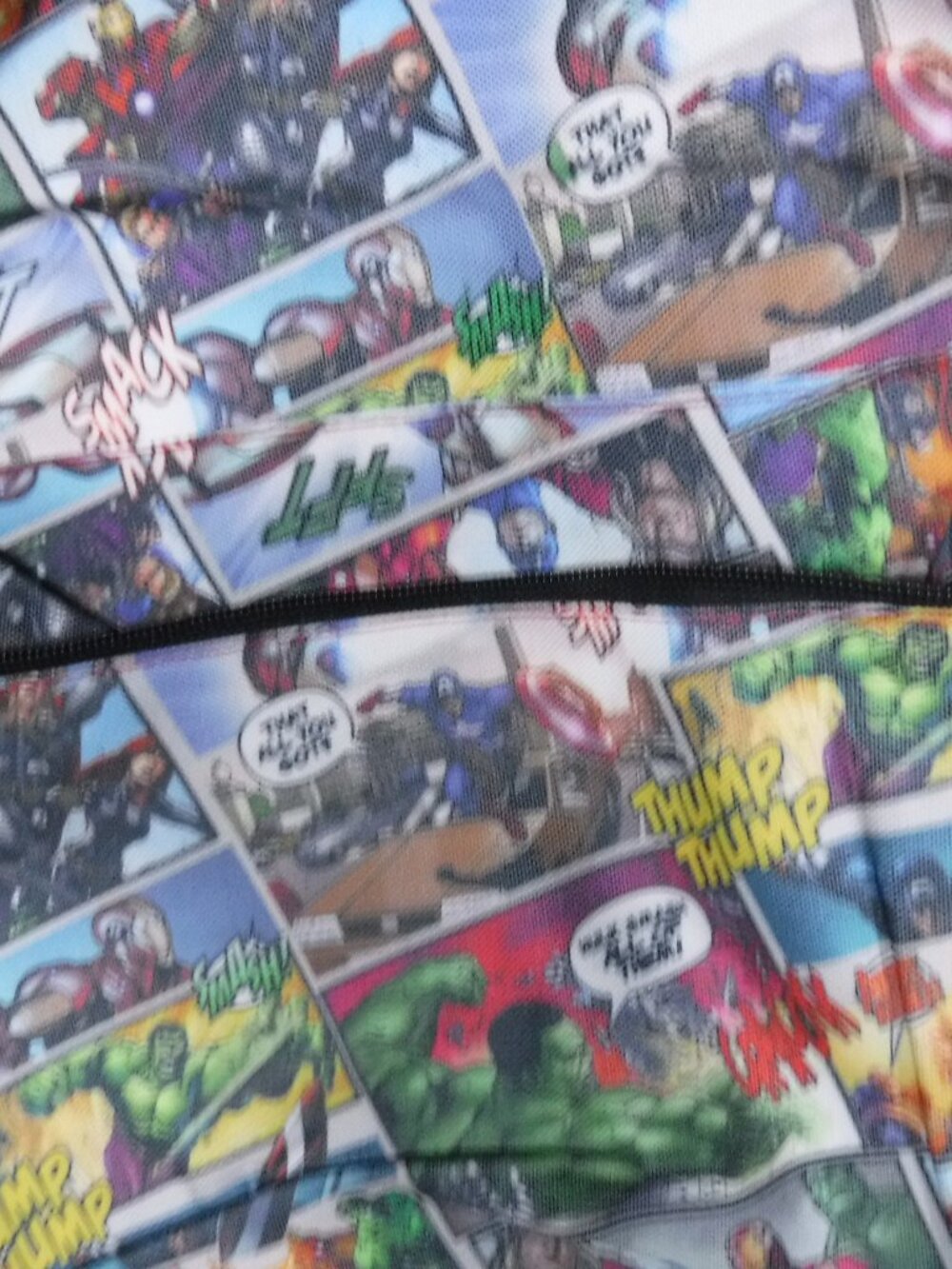 Marvel Comic Print Backpack - Picture 3 of 5